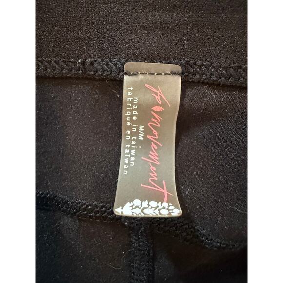 Free People Movement Let's Bounce Pants Black M - Picture 8 of 9